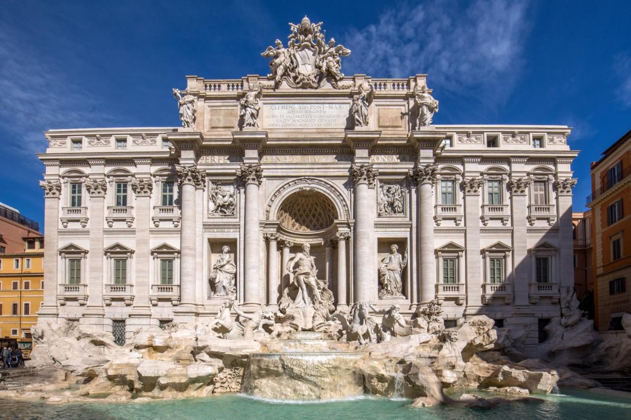 Apartmán Trevi Ab Aeterno - Amazing View Of The Trevi Fountain Řím Exteriér fotografie